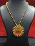 925 Gold Plated Silver Parrot Kemp Necklace